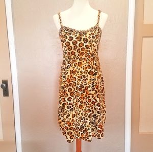 new look maternity leopard print dress